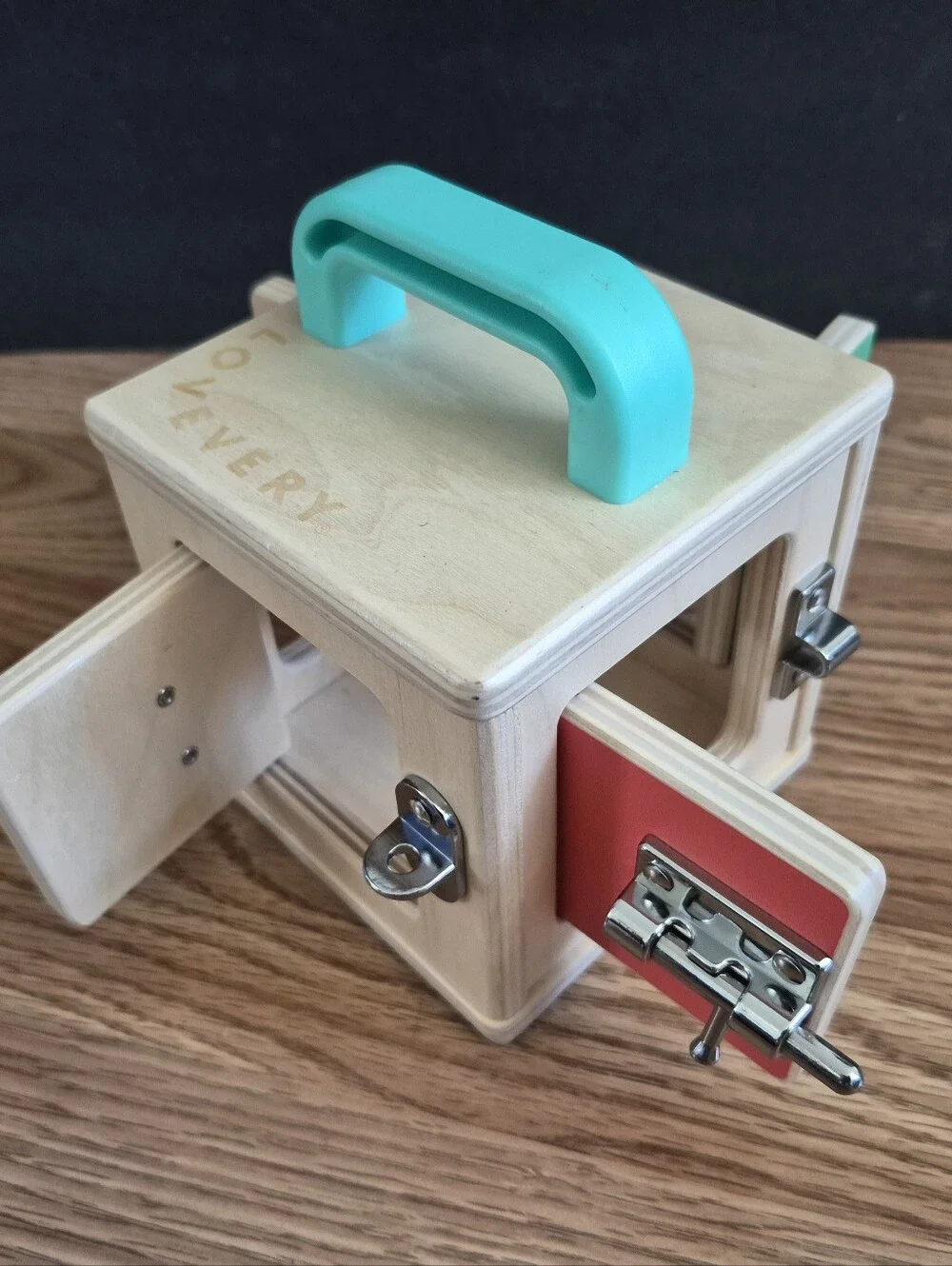 Lovevery Wooden Lock Box Toy